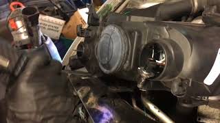 Saab 93 Xenon gas to halogen conversion