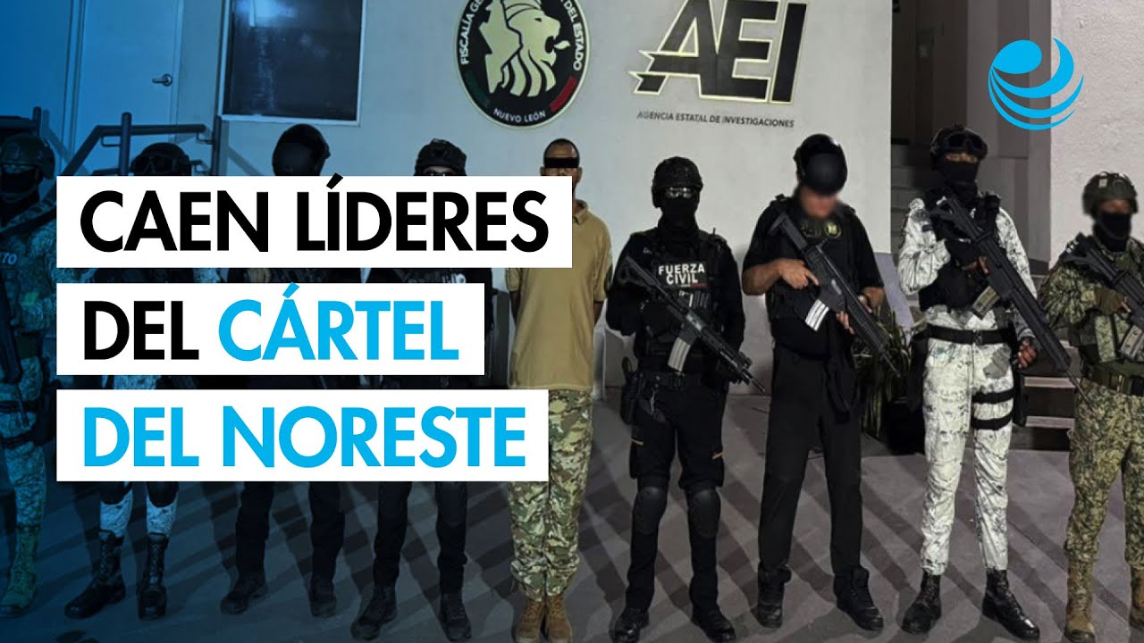 Harfuch anuncia golpe al Cártel del Noreste con detención de líderes en Nuevo León