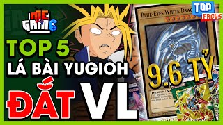 Top 5 Lá Bài Yugioh Đắt Nhất Thế Giới - Vua Trò Chơi | meGAME screenshot 2