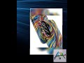 Stained Glass Samsung Galaxy Tough Case: Vibrant Swirling Colors