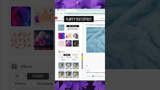 Create a FLUFFY Text Effect in Illustrator &amp; Firefly in 60 Seconds! 😱✨#shorts #trending #firefly
