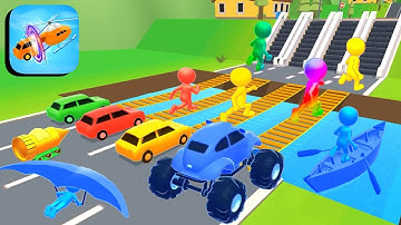 Shape-shifting All Levels Mobile Gameplay Walkthrough iOS,Android Stick Game New Update ep6