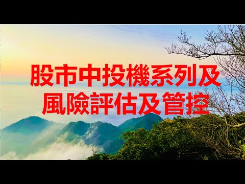 股市中投機系列及風險評估及管控