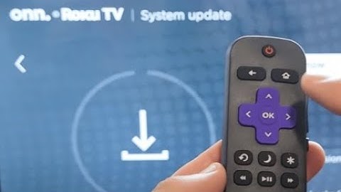 Onn. Roku TV: How to System Software Update to Latest Version