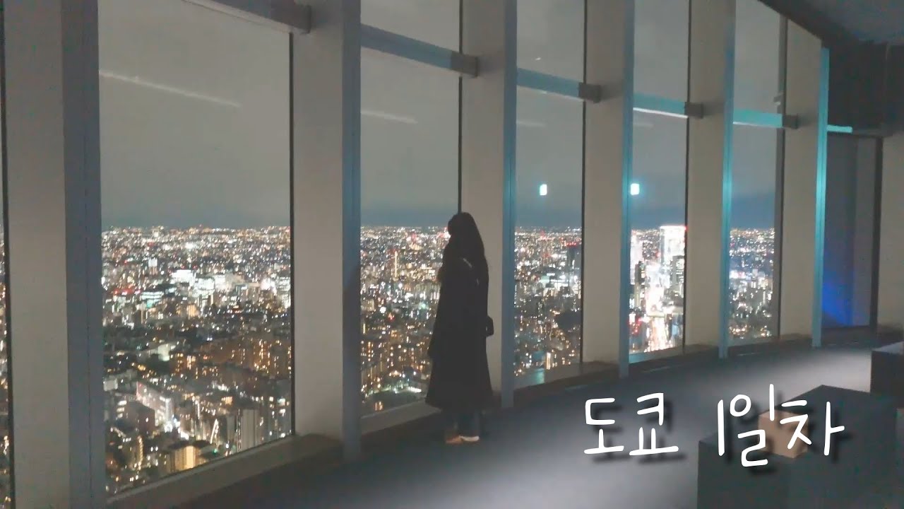 [VLOG] 여자친구와 일본여행 - [INTJ의 여행] (도쿄 1일차)