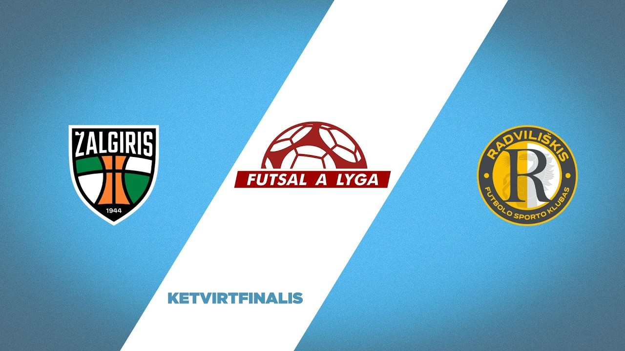 Futsal A lyga, remiama TOPsport | 1/4 | „Kauno Žalgiris“ – FSK „Radviliškis“ | Apžvalga