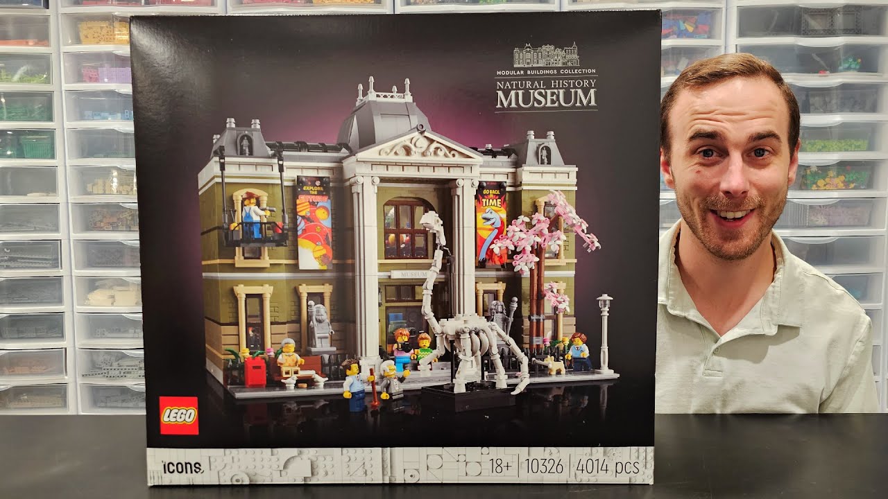 LEGO's new Modular Natural History Museum (10326) will be available in  December instead of January 2024! - Jay's Brick Blog