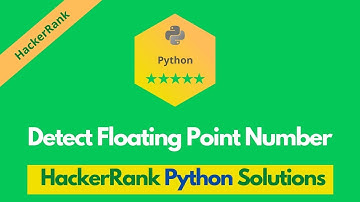 HackerRank Detect Floating Point Number problem solution in Python | Python problems solutions