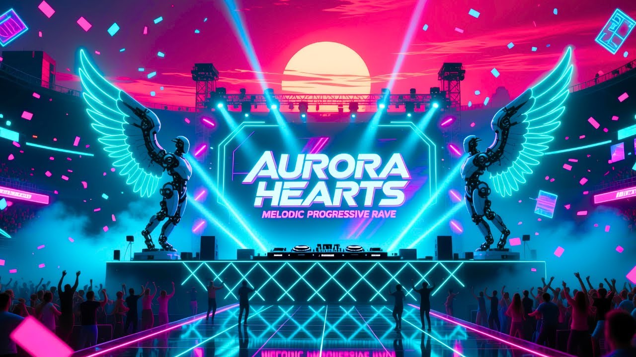 Aurora Hearts – Alesso x ARTBAT Style | Melodic Progressive Rave 2025 | Emotional Festival Anthem
