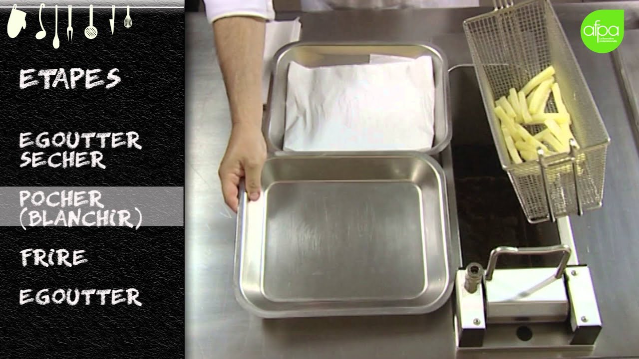 Frire des pommes Pont-Neuf