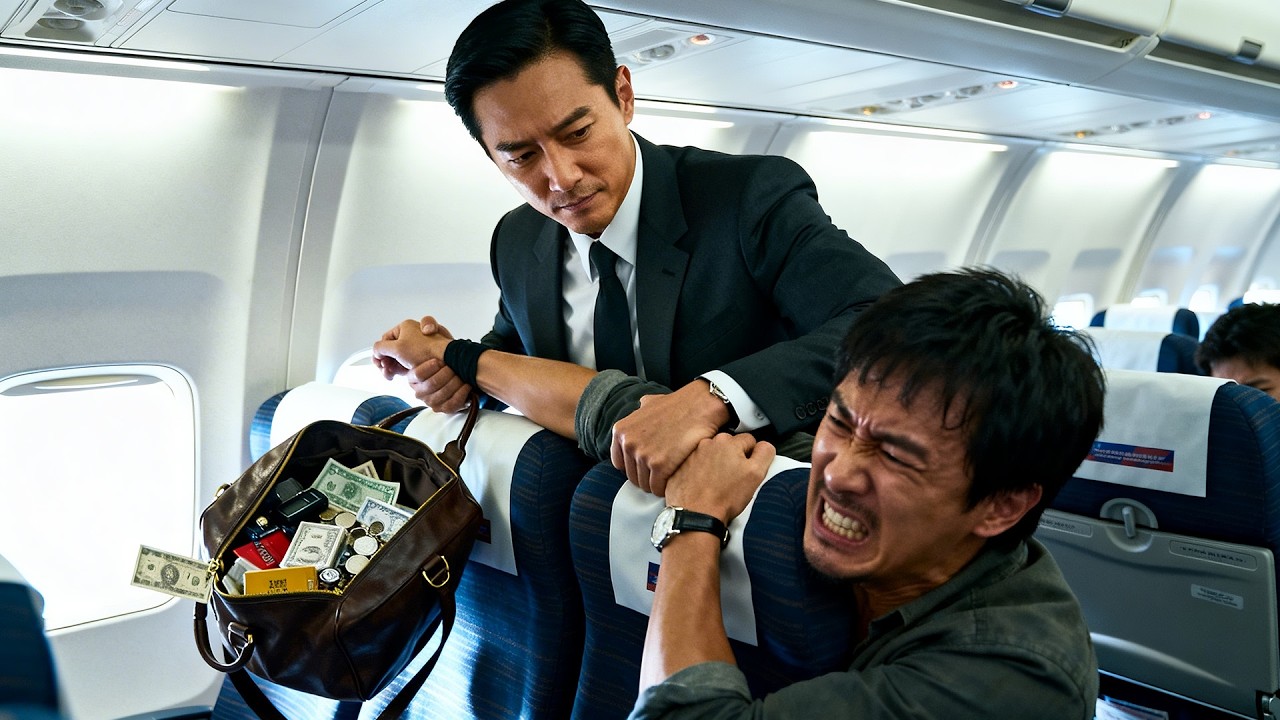 Крупный полицейский офицер в гражданской одежде, случайно встречает разыскиваемого вора! ⚔️