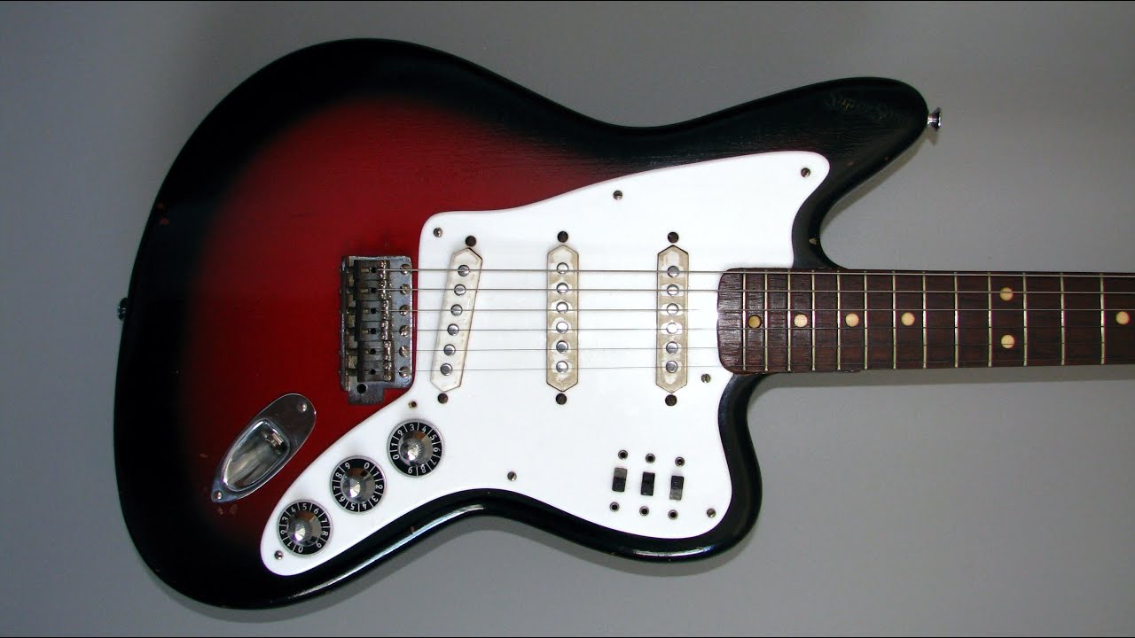 Guitarra Giannini SuperSonic, 1960s (Reforma) DIY Restoring Electric
