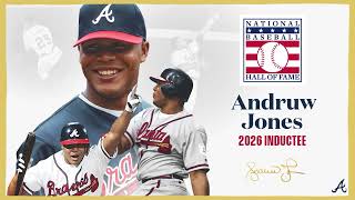 Andruw Jones Hall of Fame Tribute