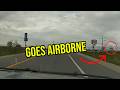 Police Chase Ends with Suspect Going Airborne at Exit Ramp