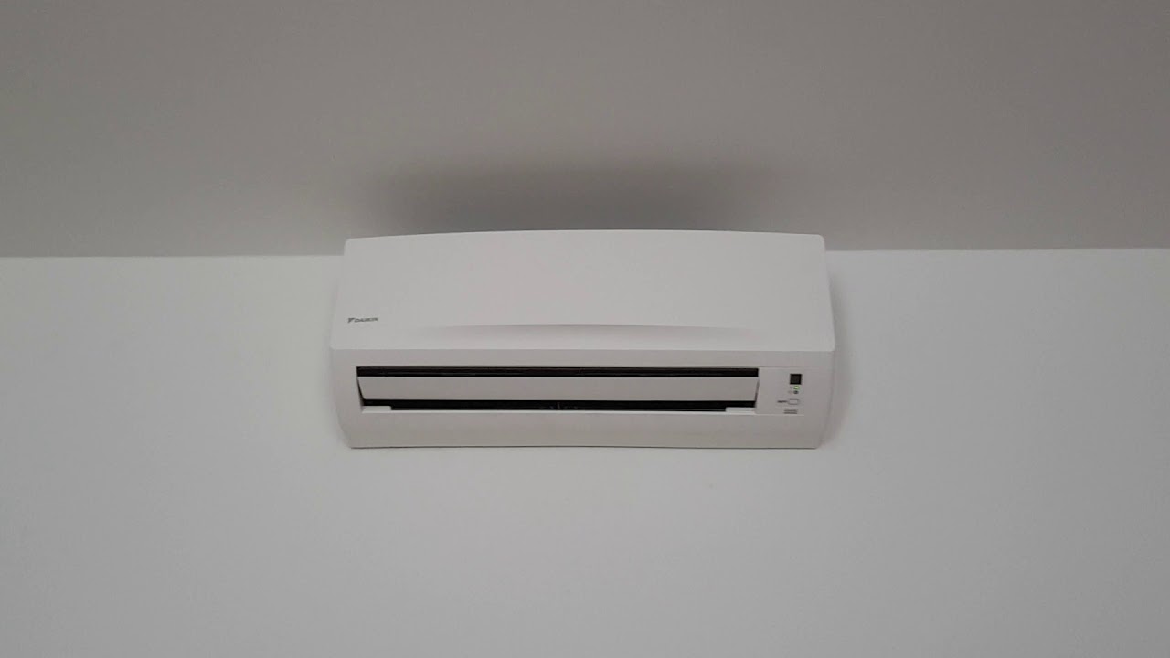 Daikin FTXB35C - RXB35C 3,5kW-os Inverteres oldalfali klímaberendezés első indítása