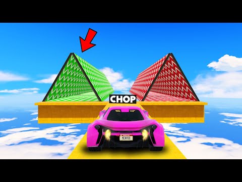 GTA 5 CHOP CHOOSES THE WRONG WAY IN PARKOUR CHALLENGE