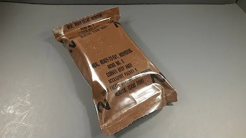 Eating 28 Year Old US MRE 1988 MRE Corned Beef Hash Vintage Meal Ready to Eat Taste Test Review