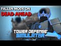 (OUTDATED) FALLEN MODE COMPLETED ON DEAD AHEAD!! | Roblox Tower Defense Simulator