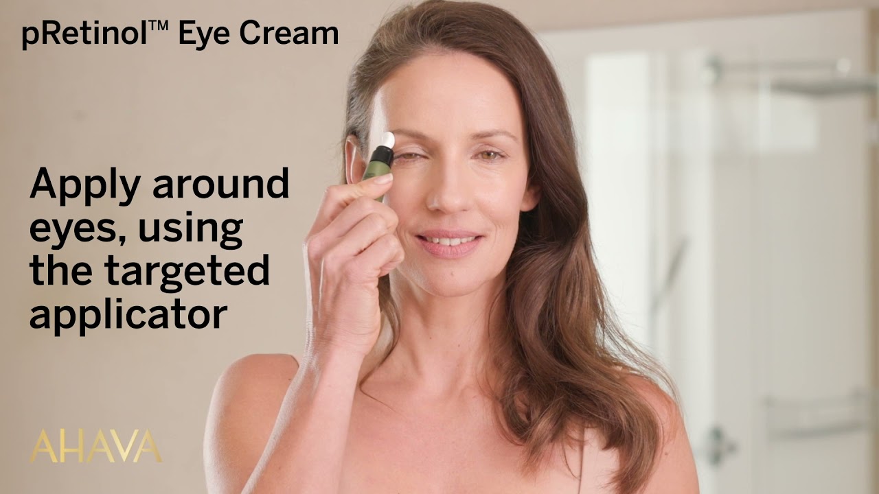 AHAVA pRetinol safe retinol eye cream