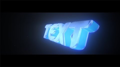 FREE Blue Panzoid 3D Intro | by redb3ast14 | 60 FPS