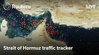 LIVE: Strait of Hormuz traffic tracker