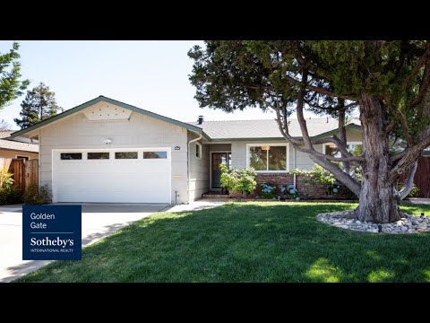 1367 Bobolink Cir, Sunnyvale, CA home video tour