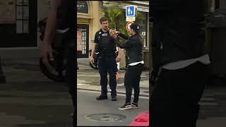 Police fooled by Magician #shorts