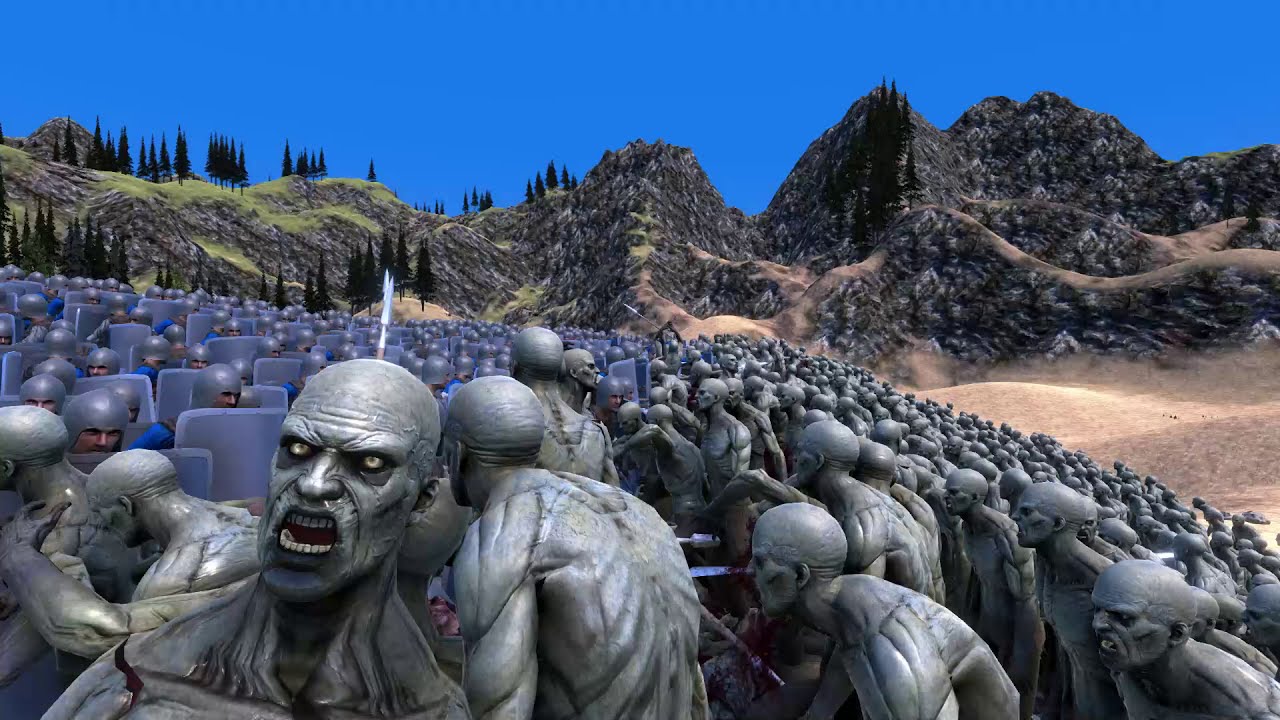 UEBS - Ancient Roman Army vs Zombie Invasion