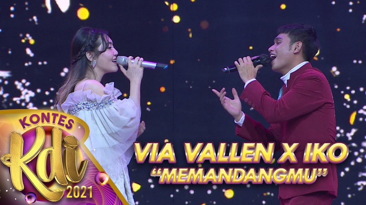 SANGAT BERKESAN!! DUET VIA VALLEN X IKO - MEMANDANGMU | KONTES KDI 2021