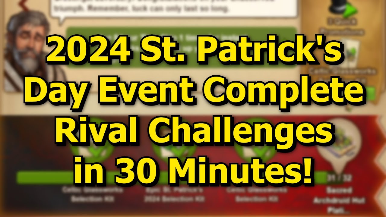 foe st patrick's event 2025