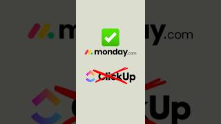 Monday.com Has One Big Advantage Over ClickUp 😳 ClickUp vs Monday #projectmanagement #clickup