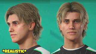 FC27 Realistic Looking Face Creation For Player Career/Pro Clubs