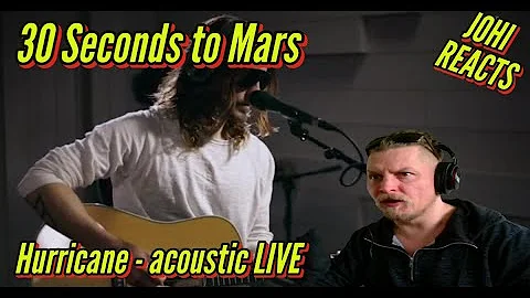 Johi REACTS to 30 Seconds To Mars - Hurricane live at Radio Nova
