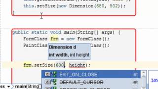 j2se108- Paint and Animations - GUI