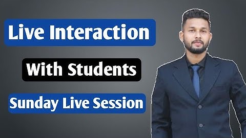 Live Session With Students | Rahul Sir | JR Tutorials