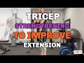 MULTIPLE SCLEROSIS EXERCISE - IMPROVE Extension In Your Body Training Your Triceps