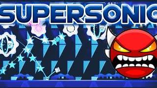 45% SUPERSONIC ON MOBILE (geometry Dash 2.2 Insane Demon)