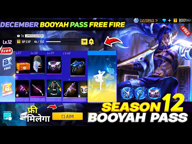 Desapego Games - Free Fire (FF) > PASSE BOYAAH PREMIUM DEZEMBRO