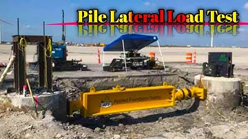Pili Test Report | Pile Lateral Load Test Report | Survey civil Rakesh