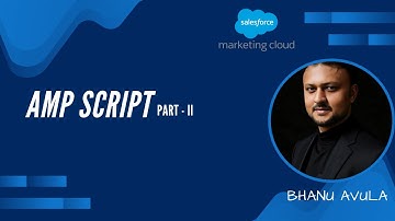 Salesforce Marketing Cloud Training - Session 12 : Ampscript Part 2