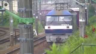 1060レ EF210-8 UM8C合計9つ積載