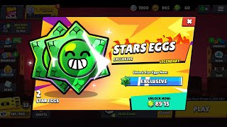 LEGENDARY STARS EGGS!!! | I GET FULL LUCKY IN BRAWL STARS | HYPERCHARGE SKINS | BRAWL STARS