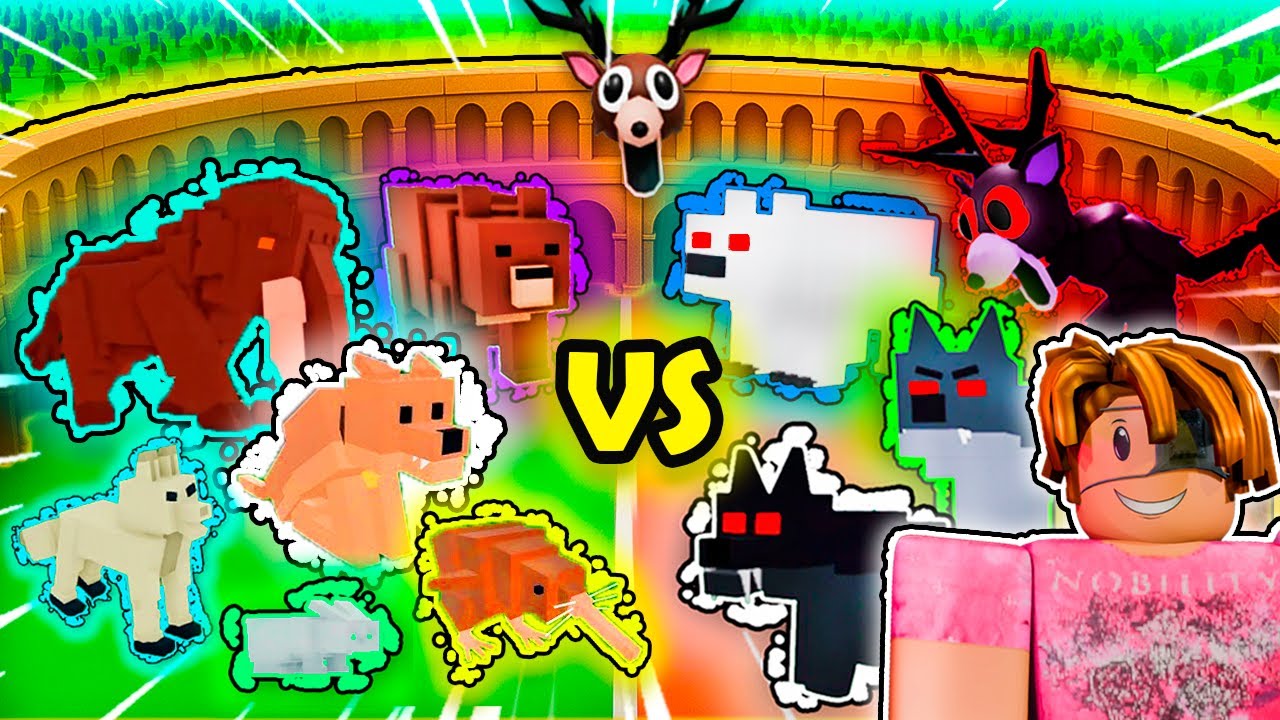 MASCOTAS vs ANIMALES: LUCHARÁN en un MEGA COLISEO en 99 Noches