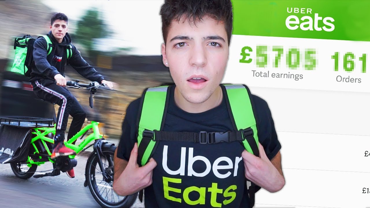 uber eats biker