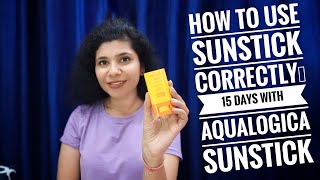 Aqualogica Glow Sunstick Sunscreen Reapplication Made Easy & Effective