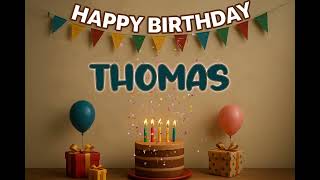 Thom Happy Birthday Song Custom Track By Xbirthdays For Kids & Adults 2026