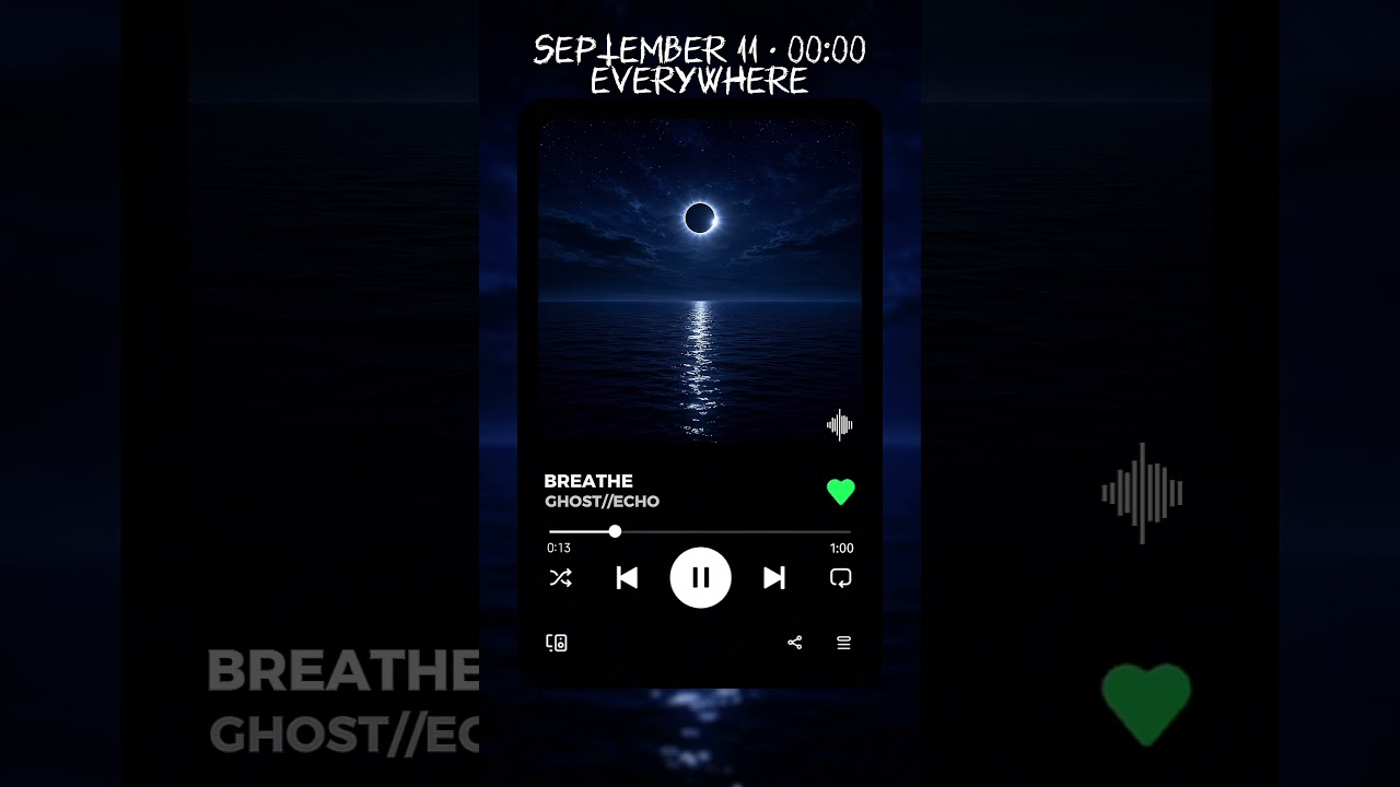 🎧 GHOST//ECHO – BREATHE | Official Audio