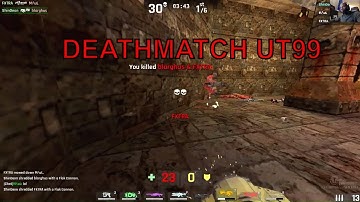 Unreal Tournament 2018 DM UT99 map gameplay