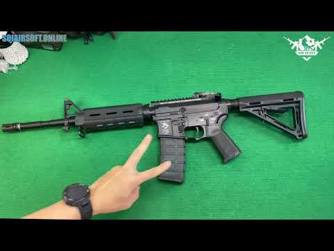 Video G&P M4 Magpul Súng Airsoft bắn pin AEG - Sói Tuyết... - youtube