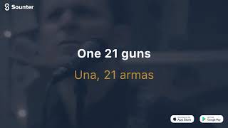 Green Day - 21 Guns (Traducida al español\\Letra\\Lyrics)